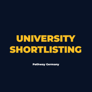 University Shortlisting